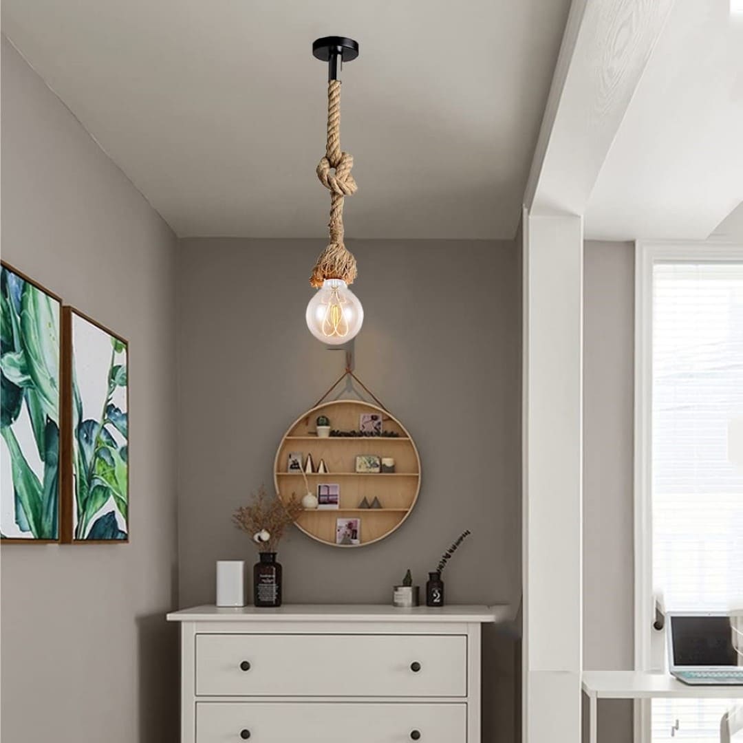 Colgante Soga Vintage Con Socket - Imagen 2