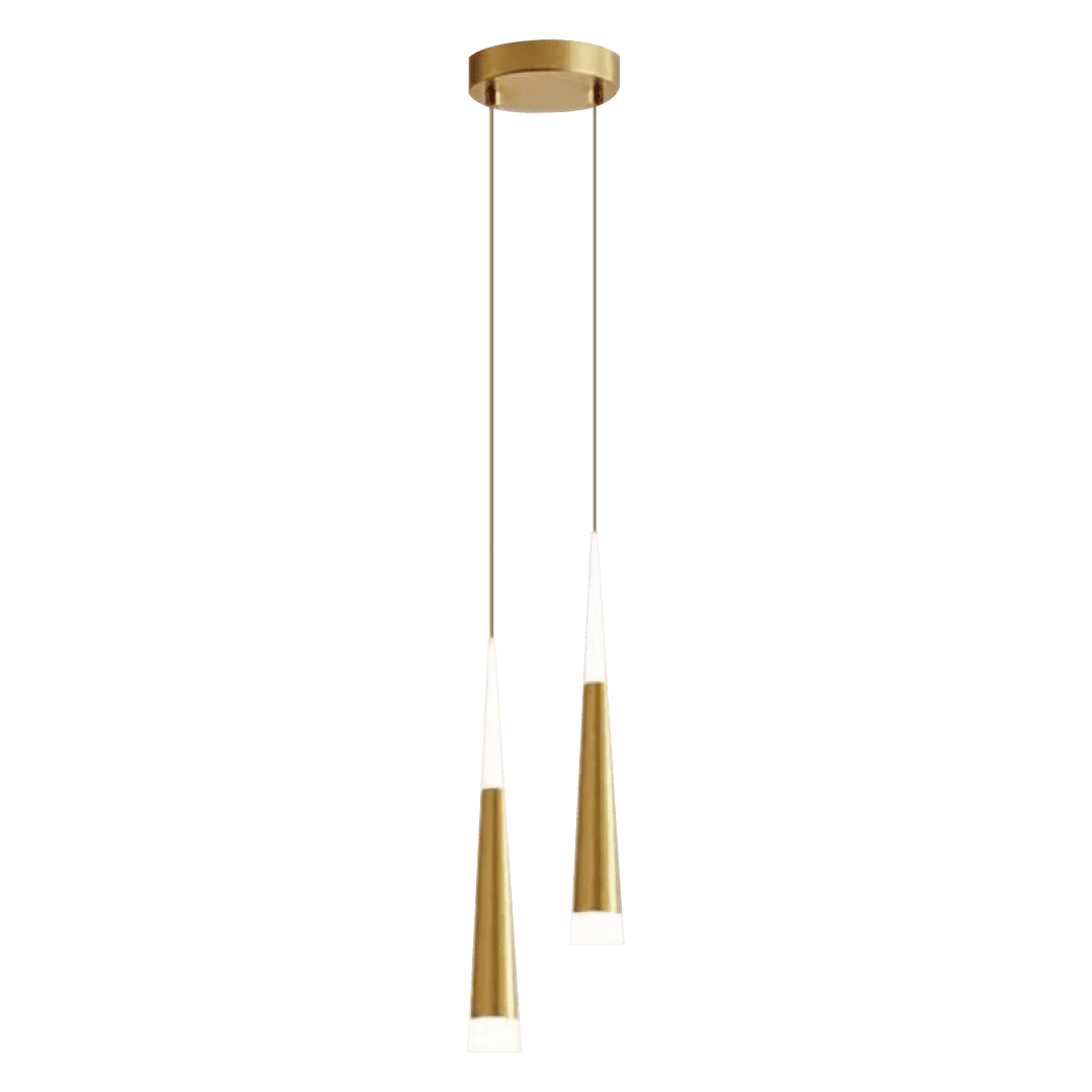 Lampara Colgante Rho Dorado