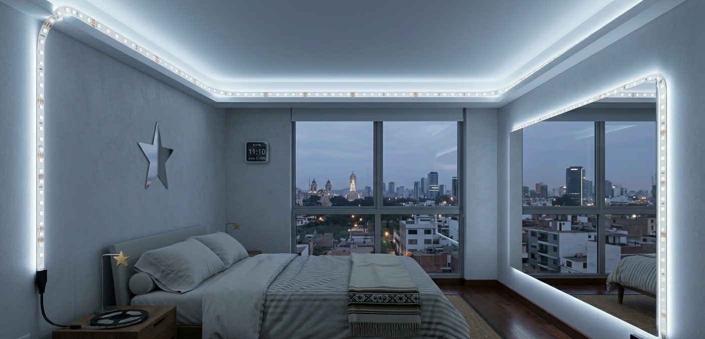 Cinta Led Blanco 2835-240 Leds-Ip20 - Imagen 2