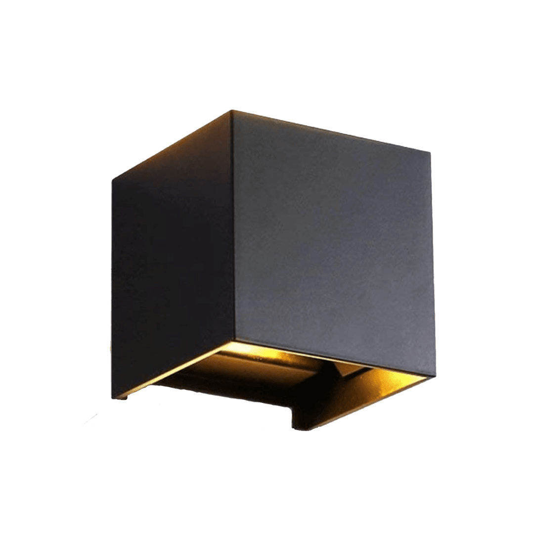 Aplique Cubo 10W Cálido