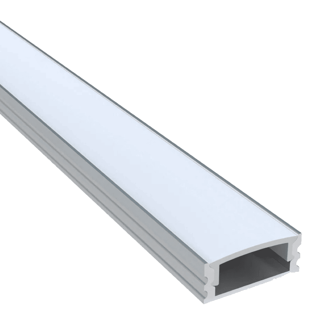 Perfil De Aluminio Para Cinta Led (Adosable)