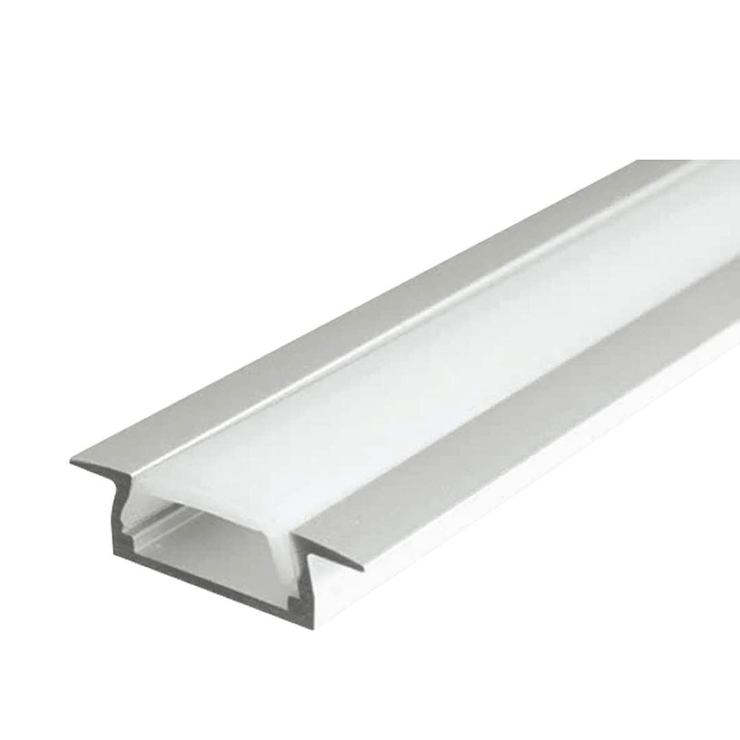 Perfil De Aluminio Para Cinta Led (Empotrado)